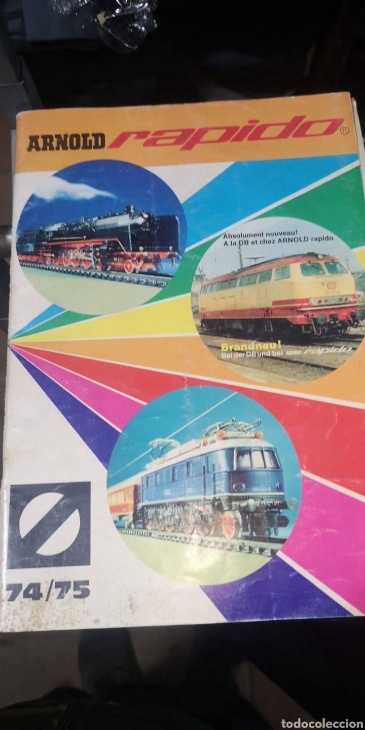 Giocattoli antichi: Antigua revista de maquetas de trenes a&ntilde;os 70