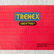 Giocattoli antichi: IBERTREN // TRENEX, CATÁLOGO TRENES ELÉCTRICOS A PILAS - AÑO 1987