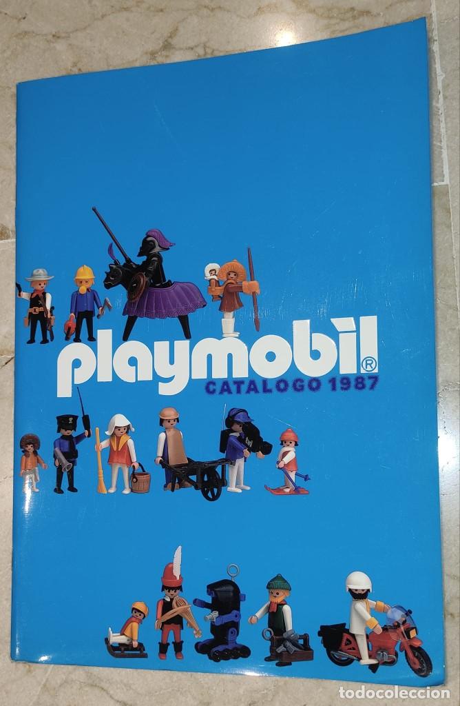 Juguetes antiguos: Cat&aacute;logo Playmobil 1987 con 46 p&aacute;g. a todo color y alta calidad. GRAN ESTADO DE CONSERVACI&Oacute;N.&iexcl;V&Iacute;DEO!