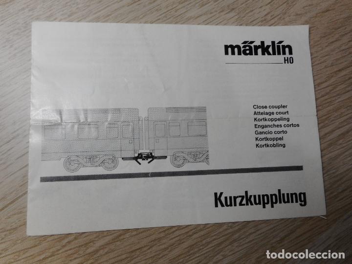 Giocattoli antichi: ANTIGUO PROSPECTO.MARKLIN HO 362. KURZKUPPLUNG GERMANY.