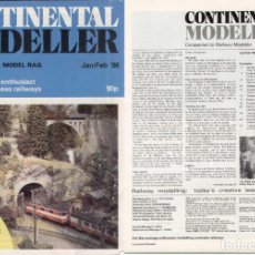 Juguetes antiguos: REVISTA CONTINENTAL MODELLER JAN/FEB 1986 - EN INGLÉS