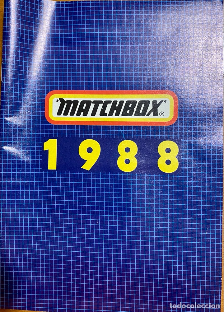 Juguetes antiguos: Matchbox 1988 Cat&aacute;logo - Foto 1