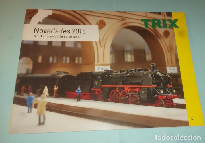 Juguetes antiguos: CATALOGO TRIX - TRENES - Foto 1