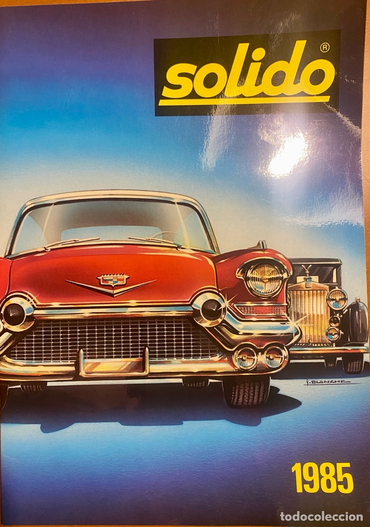 Juguetes antiguos: Cat&aacute;logo Solido 1985 - Foto 1