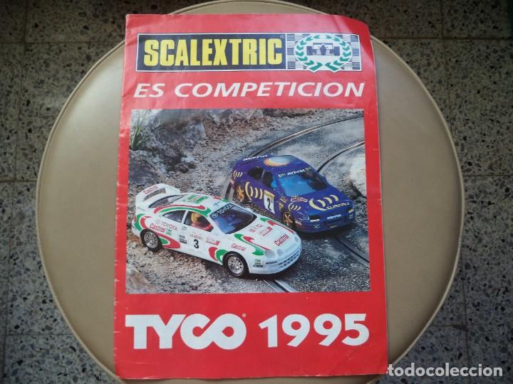 Juguetes antiguos: Catalogo Scalextric TYCO 1995 - Foto 1