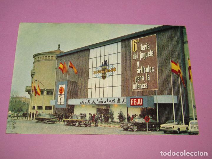 Brinquedos antigos: Antigua Tarjeta Postal de la 6&ordf; Feria del Juguete FEJU en Valencia del 18-26 de Febrero del A&ntilde;o 1967