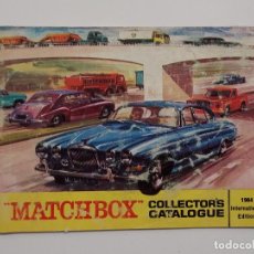 Juguetes antiguos: MATCHBOX COLLECTOR'S CATALOGUE 1964 INTERNATIONAL EDITION. CATALOGO ORIGINAL