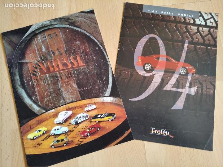 Giocattoli antichi: LOTE DE 20 CATALOGO GENERAL PARA TIENDA DE COCHES VITESSE Y TROFEU 1994 ESCALA 1,43