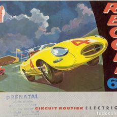 Ancien jouet Jouef compte-tours 381 circuit routier Record 64 avec Ancien jouet Jouef compte-tours 381 circuit routier Record 64 avec
