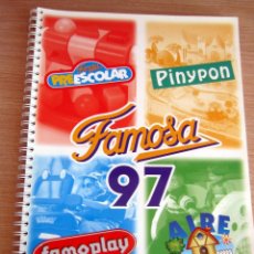 Juguetes antiguos: FAMOSA CATALOGO 1997- PIN Y PON-FAMO PLAY -AIRE LIBRE- PREESCOLAR ESTADO IMPECABLE,. Lote 337871438