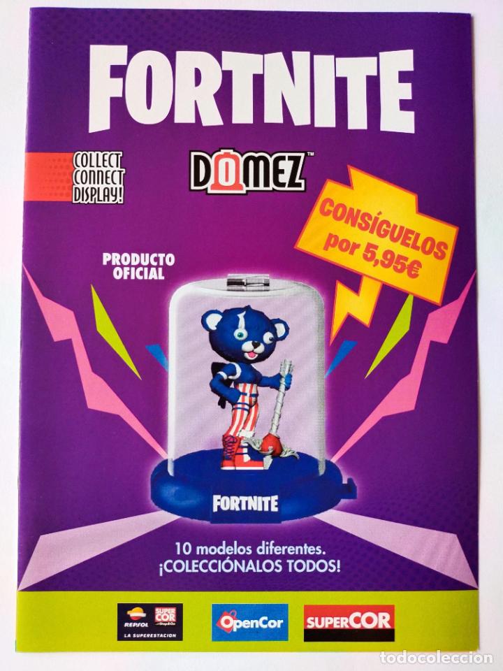 Jouets Anciens: FOLLETO DIPTICO PROMOCION FORTNITE/DOMEZ - SUPERCOR/OPENCOR 2021