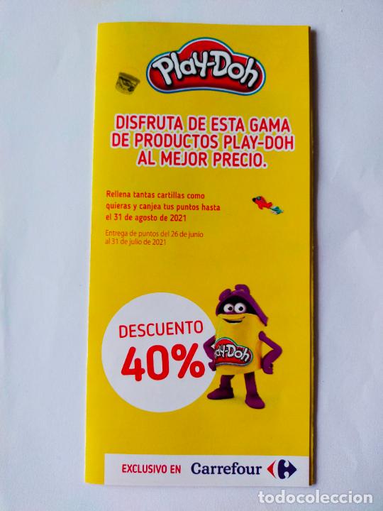 Jouets Anciens: CARTILLA/FOLLETO DESCUENTO PLAY-DOH EXCLUSIVO CARREFOUR 2021