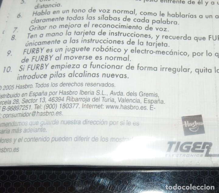 manual de instrucciones de furby,hasbro,año 200 Comprar Catálogos y