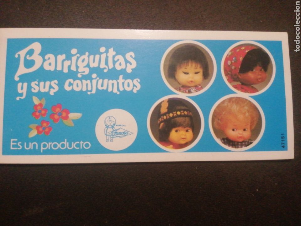 Jouets Anciens: CAT&Aacute;LOGO JUGUETES BARRIGUITAS, A&Ntilde;O 1980.