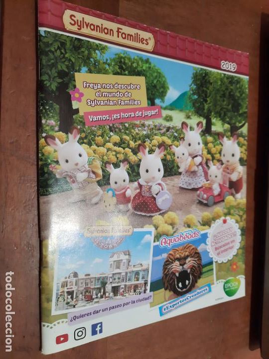 Old Toys: SYLVANIAN FAMILLIES 2019. CAT&Aacute;LOGO. GRAPA. BUEN ESTADO. DIFICIL