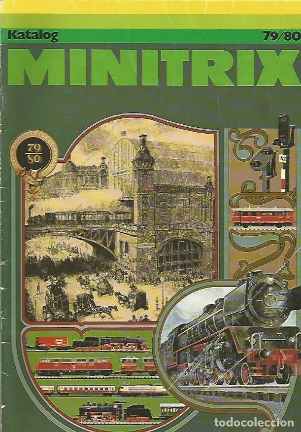 Brinquedos antigos: CATALOGO MINITRIX 79/80 ORIGINAL