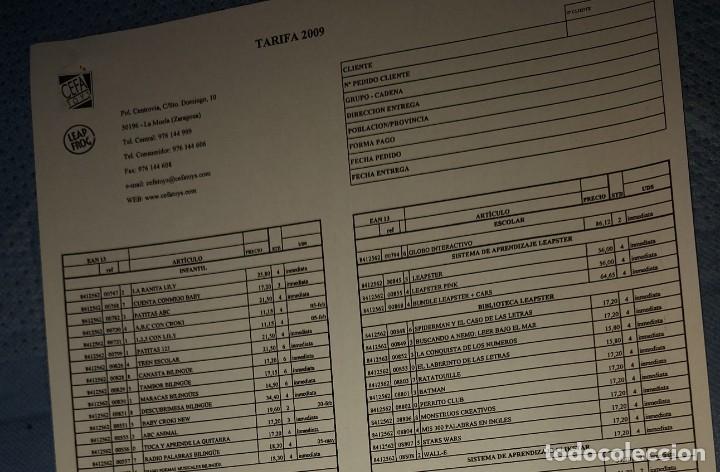 Juguetes antiguos: CEFA CATALOGO TARIFA PRECIOS - Foto 1