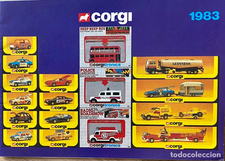 Juguetes antiguos: Cat&aacute;logo Corgi 1983 - Foto 1