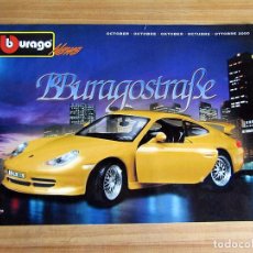 Juguetes antiguos: BURAGO NEWS - BBURAGOSTRASSE - AÑO 2000 - FOLLETO CATALOGO TRIPTICO