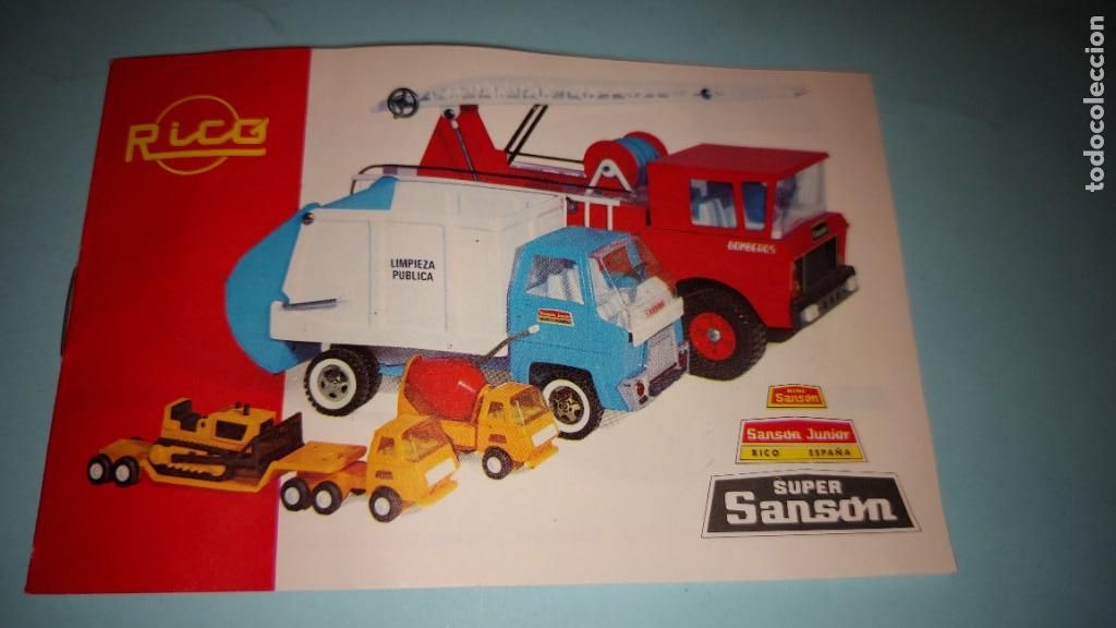 Jouets Anciens: CATALOGO CAMIONES / DE JUGUETES RICO