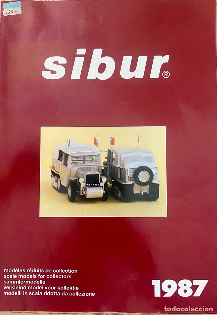 Juguetes antiguos: Cat&aacute;logo Sibur 1987 - Foto 1