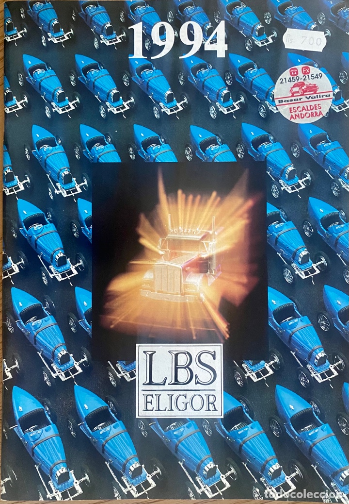 Juguetes antiguos: Cat&aacute;logo Eligor LBS 1994 - Foto 1