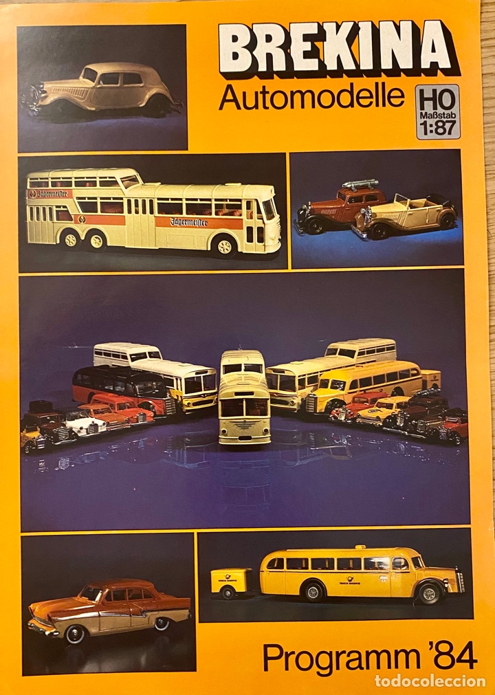 Brinquedos antigos: Cat&aacute;logo Brekina Automodelle 1:87. Programm 84