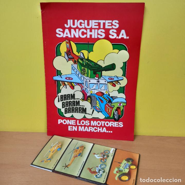 Old Toys: ANTIGUO CATALOGO JUGUETERIA JUGUETES SANCHIS + CATALOGO DESPLEGABLE 1987