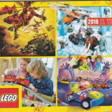 Juguetes antiguos: CATALOGO LEGO 2018 (JULIO - DICIEMBRE). Lote 365342896