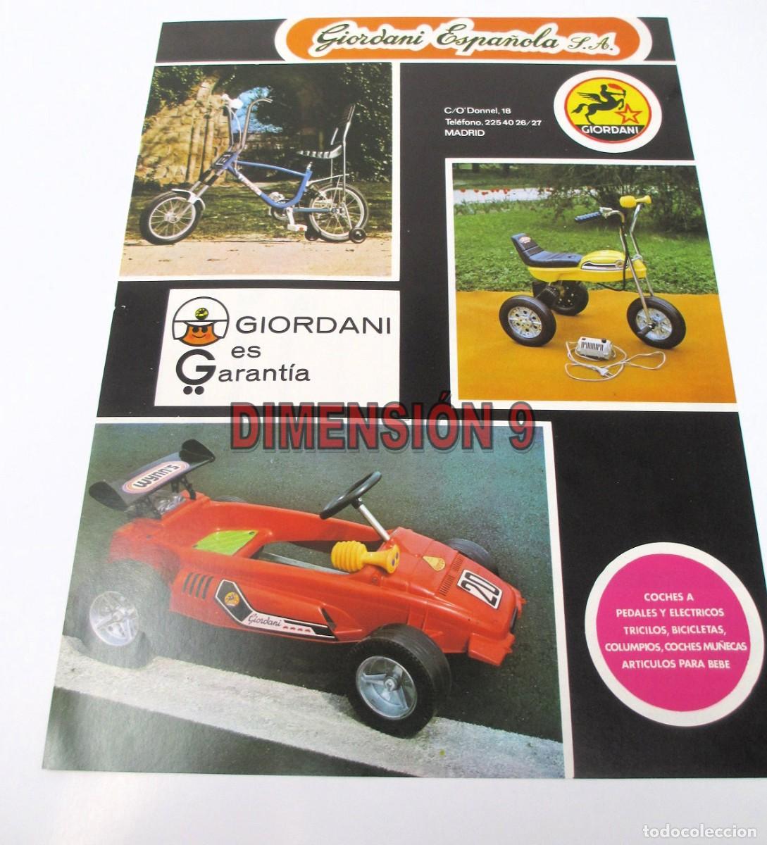 Old Toys: Publicidad (Recorte de Publicaci&oacute;n) - 30 x 22 cm. Juguetes GIORDANI, JOIMONT y NILOFIL - 1973