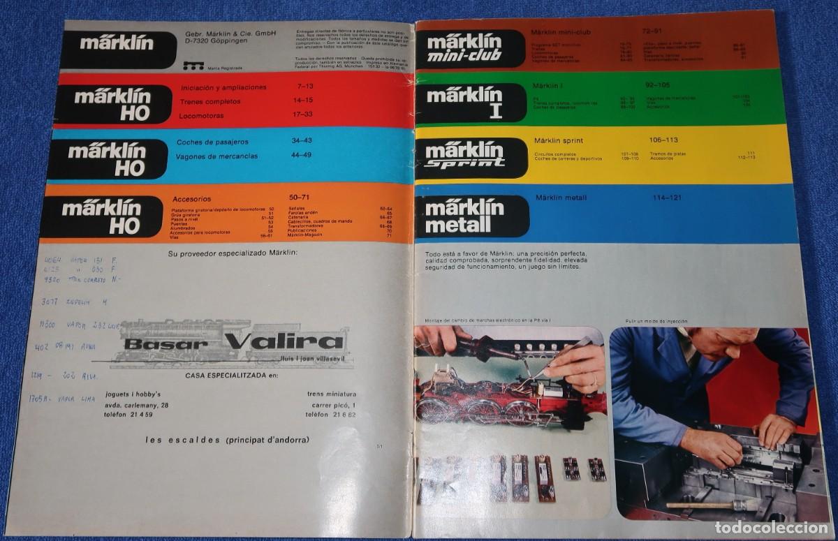 Juguetes antiguos: Cat&aacute;logo Marklin (1978) - Foto 2
