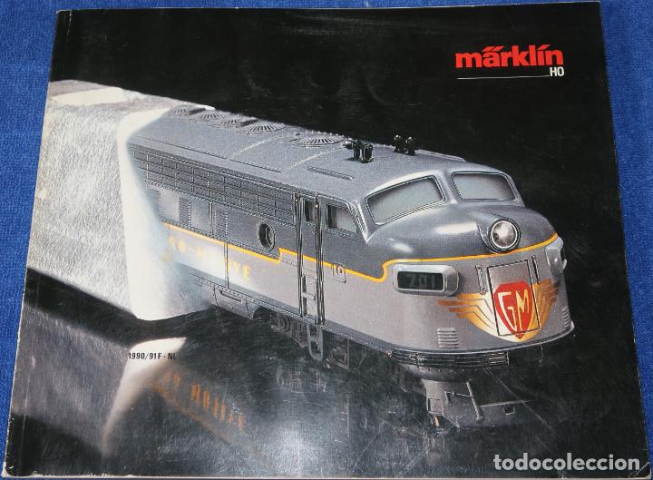 Juguetes antiguos: Cat&aacute;logo M&auml;rklin (1990 / 91) - Foto 1