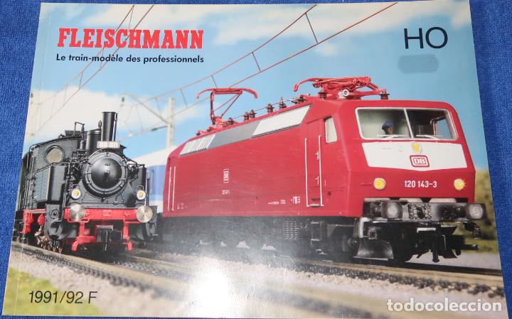 Juguetes antiguos: Cat&aacute;logo Fleischmann (1991 / 92) - Foto 1