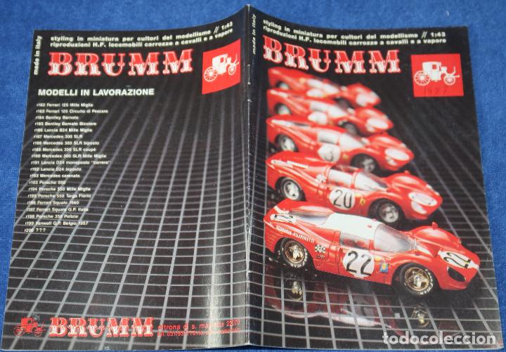 Juguetes antiguos: Cat&aacute;logo Brumm (1987) - Foto 1