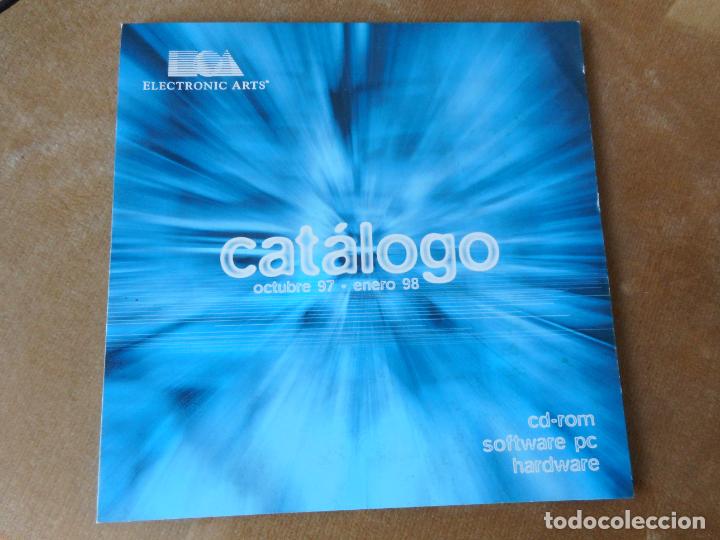 Brinquedos antigos: ANTIGUO CATALOGO ELECTRONIC ARTS CD-ROM SOFTWARE PC HARDWARE 1997-1998