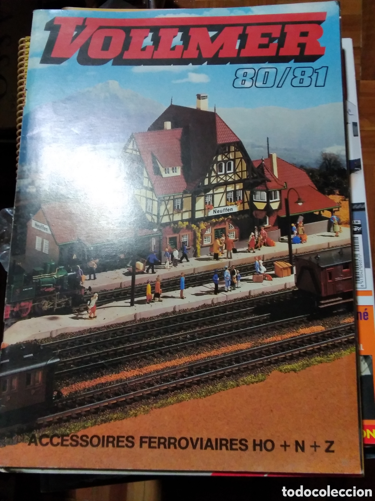 Juguetes antiguos: Vollmer 1980/81 catalogo juguetes (trenes) en franc&eacute;s