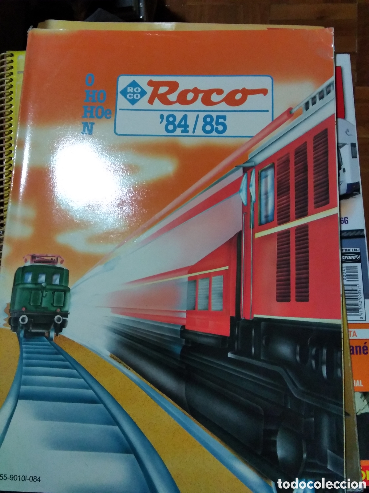 Juguetes antiguos: Rocco 1984/85 cat&aacute;logo juguetes (trenes) taliano