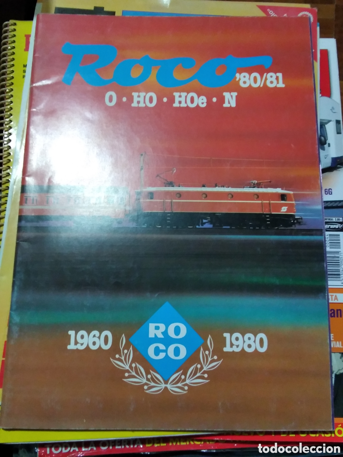 Juguetes antiguos: Rocco 1980/81 catalogo juguetes (trenes)