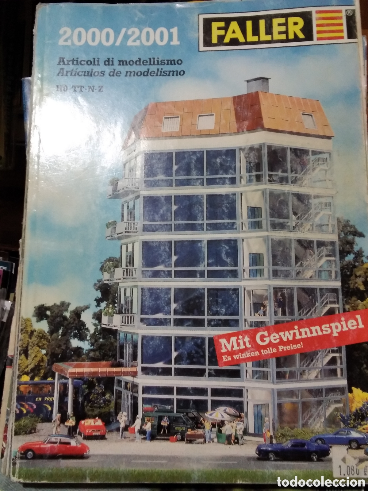 Juguetes antiguos: Faller 2000/01 cat&aacute;logo juguetes