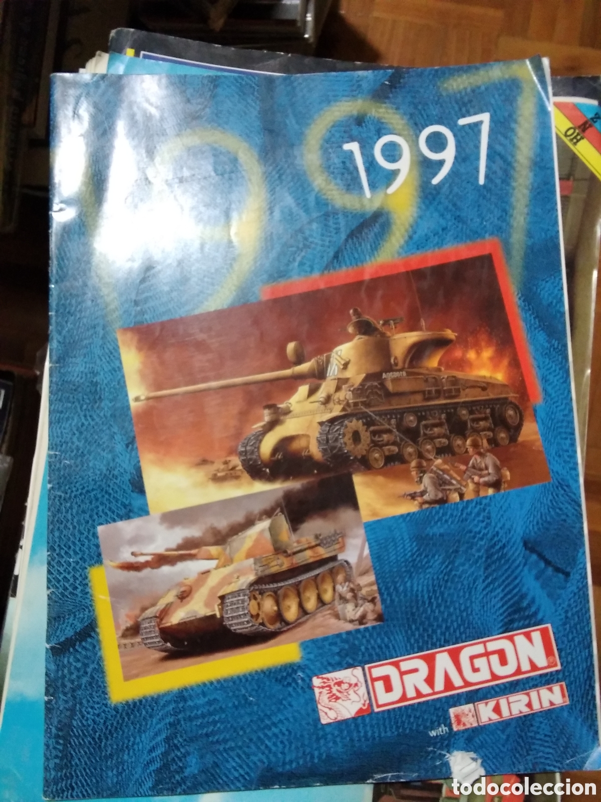 Juguetes antiguos: Drag&oacute;n kirin 1997 cat&aacute;logo juguetes fuerzas militares