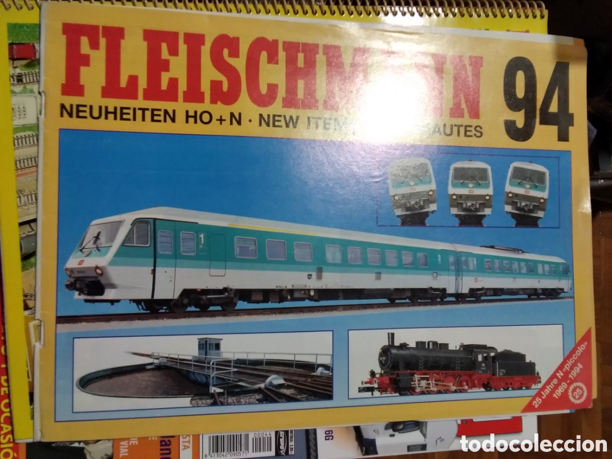 Juguetes antiguos: Fleischmann 1994 cat&aacute;logo juguetes (trenes)