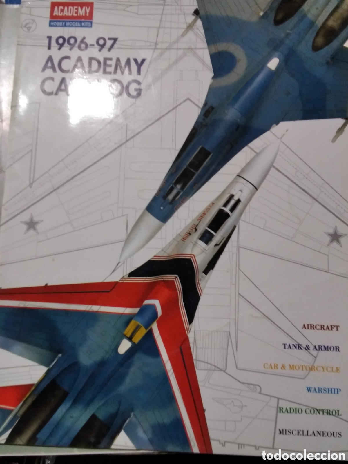 Juguetes antiguos: Academy 1996/97 cat&aacute;logo juguetes