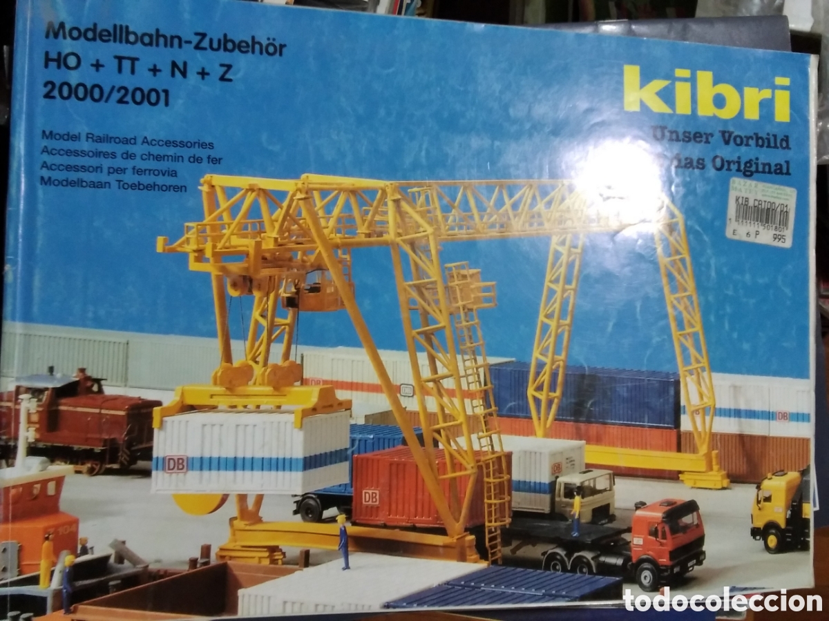 Juguetes antiguos: Kibri 2000 cat&aacute;logo juguetes