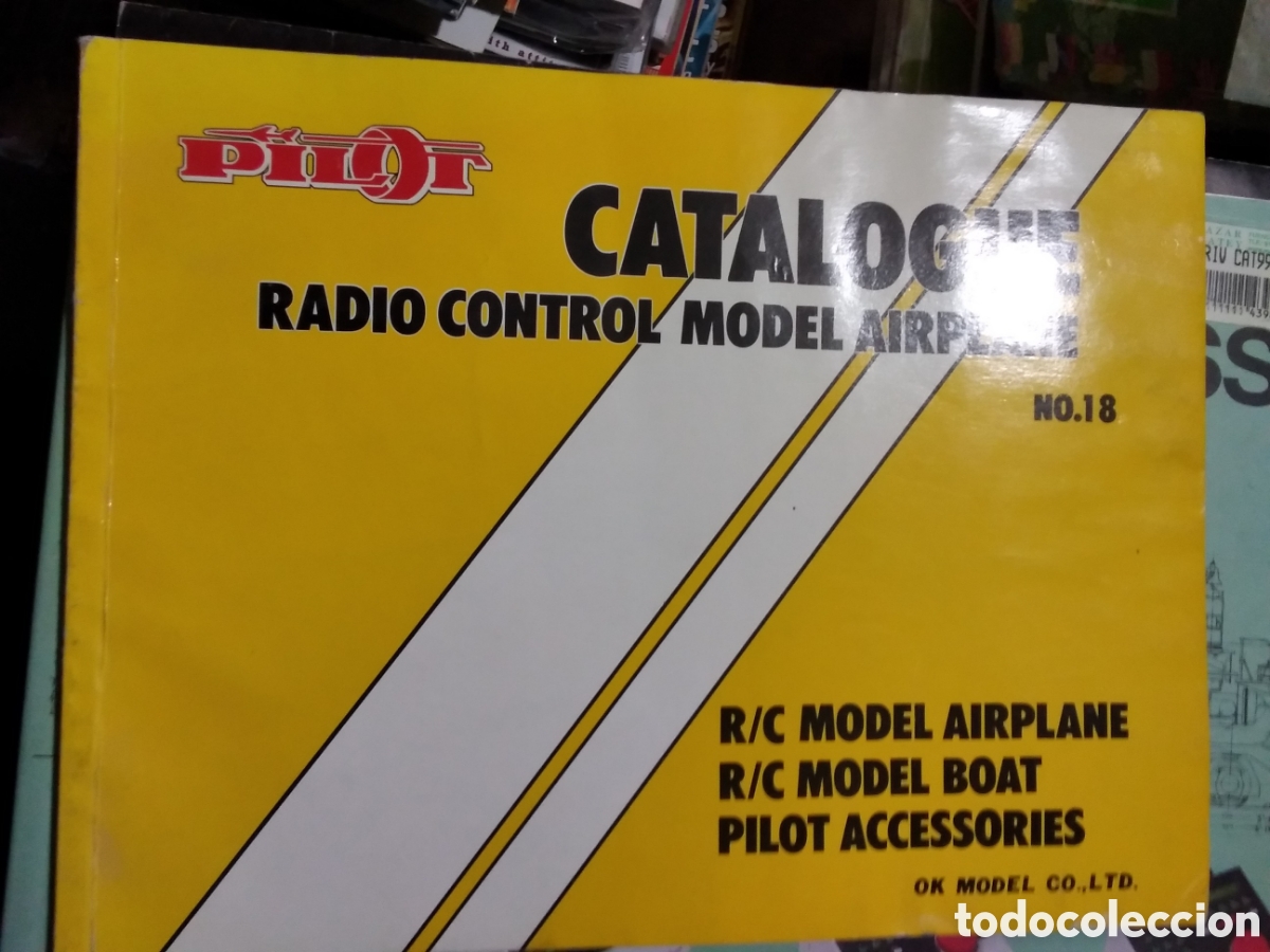 Juguetes antiguos: Pilot catalogo juguetes radio control