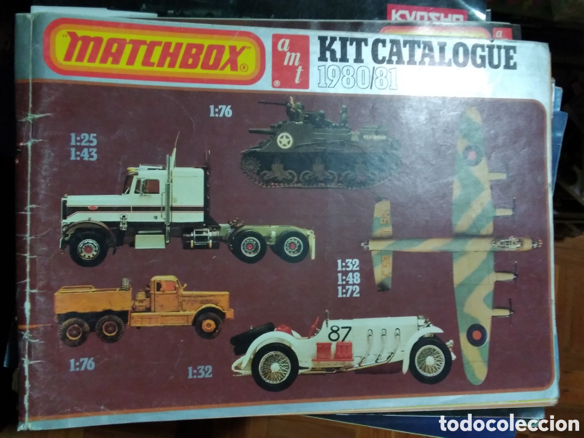 Juguetes antiguos: Matchbox 1980/81 catalogo juguetes