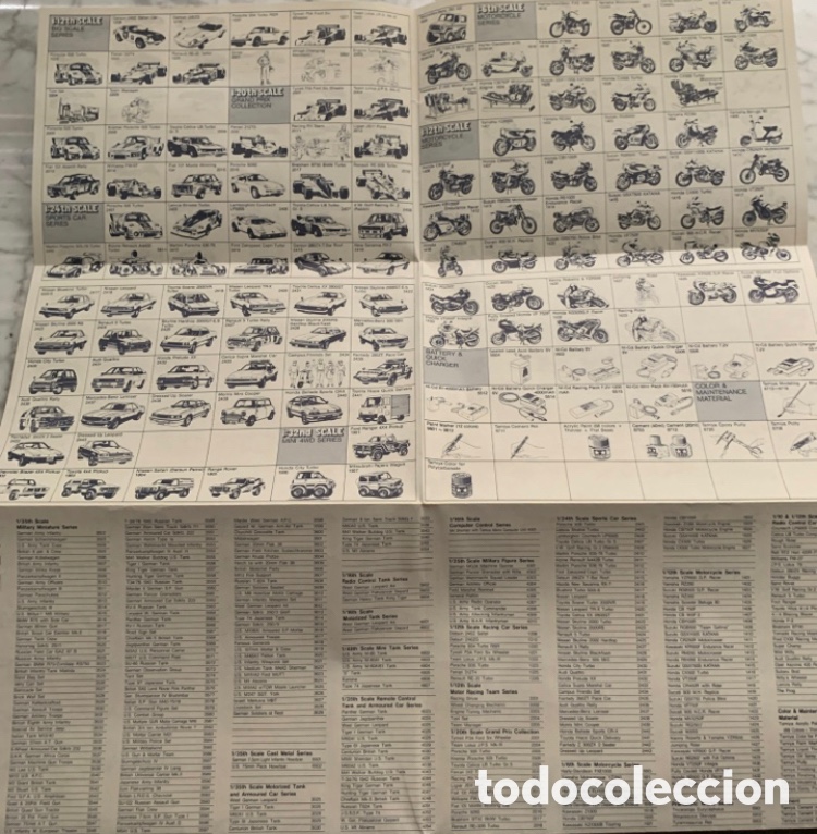 Juguetes antiguos: Cat&aacute;logo Tamiya - Foto 3