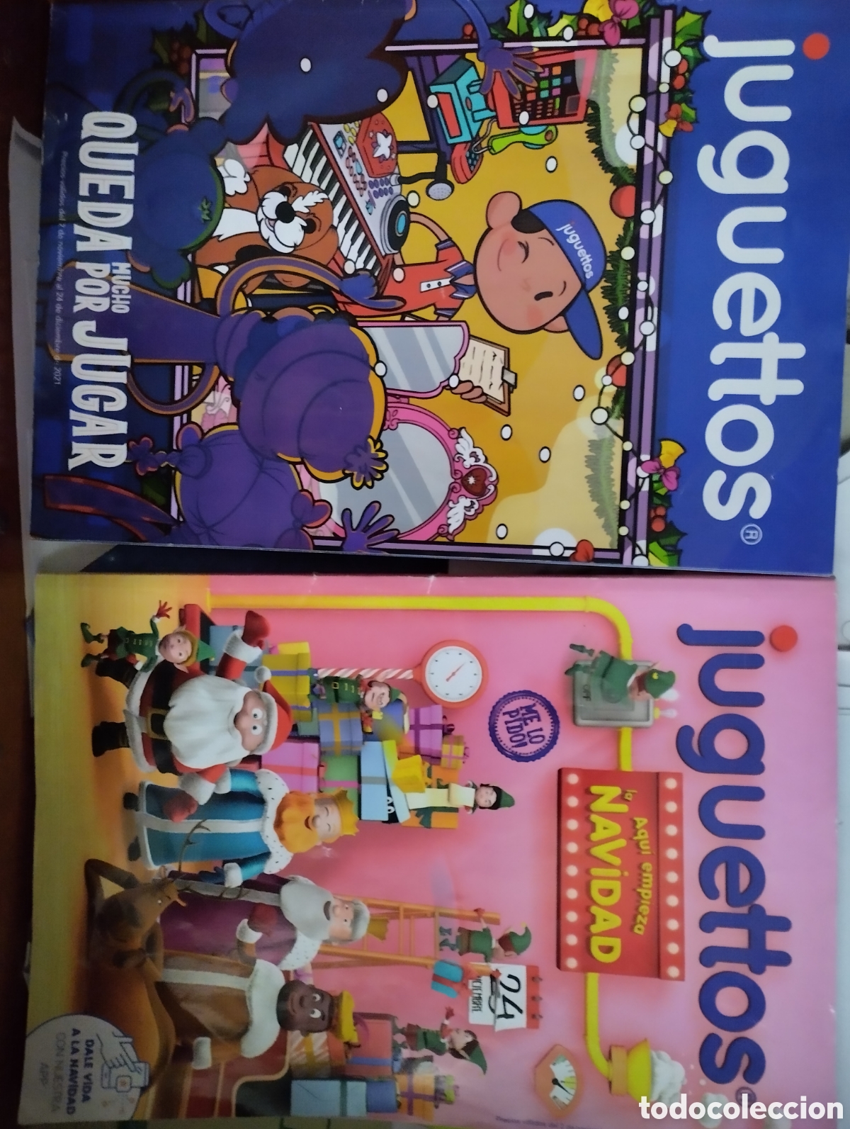 2 CATALOGOS JUGUETTOS NAVIDAD