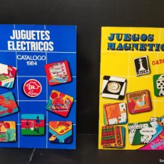 Juguetes antiguos: CATALOGOS RIMA JUEGOS MAGNÉTICOS Y JUGUETES ELÉCTRICOS AÑO 1984. Lote 399260769