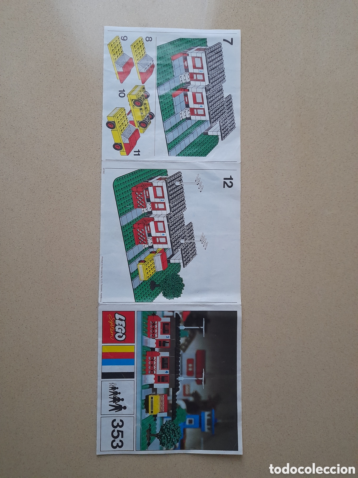 Juguetes antiguos: Instrucciones lego system 353 - Foto 3