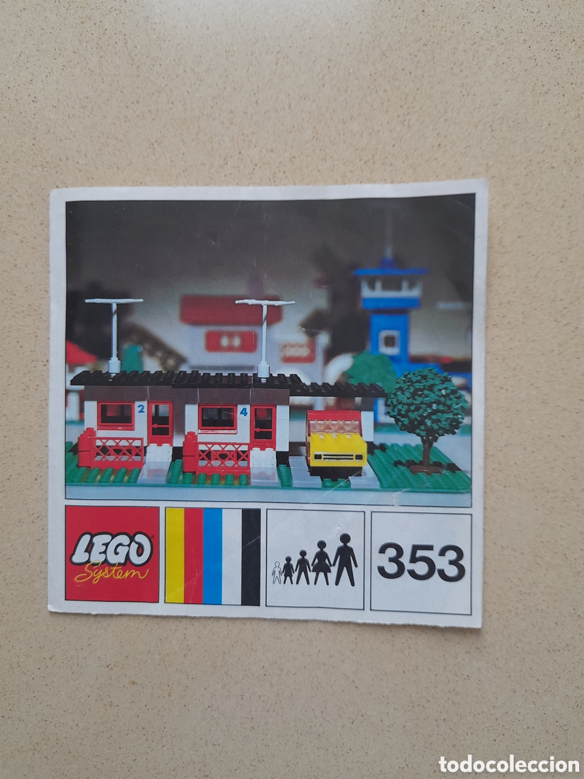 Juguetes antiguos: Instrucciones lego system 353 - Foto 1
